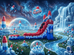 18' red white & cool